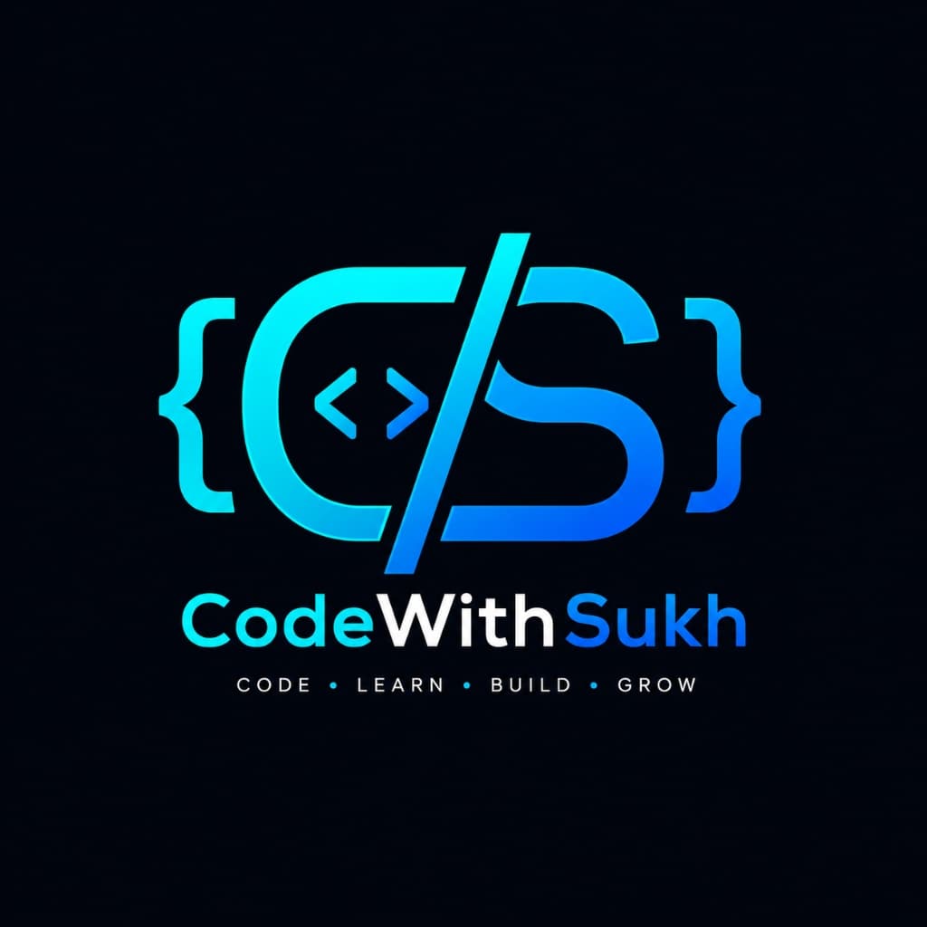 CodeWithSukh Logo